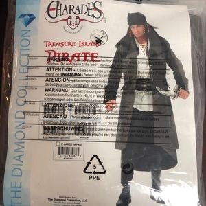 Men's Pirate Costume Jacket